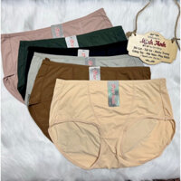 Quần lót nữ set 5quần thun lạnh cạp cao sisterhood XXL 60-75kg mã 1376