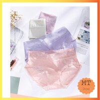 Quần lót nữ su đúc phối ren cạp trái tim 9909
