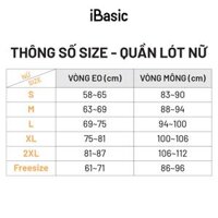 Quần lót nữ thun lạnh iBasic V199-3 - Xanh đá - L