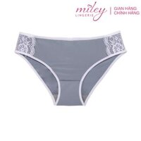 Quần Lót Nữ Thun Lạnh Phối Ren Hai Bên Active Miley Lingerie FMM-05 - Xám - XL