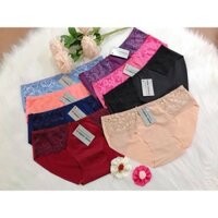 Quần lót nữ thun phối ren siêu đẹp set 10c