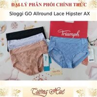 Quần lót nữ Triumph Sloggi GO Allround Lace Hipster AX Lưới Lưng Cao.