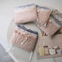 Quần lót nữ túi ví su nơ mát lạnh – Set 3 Quần chip nữ cao cấp siêu co dãn, mềm mại, không hằn da | PVN922