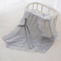 Quần lót ren cao cấp - Quần lót nữ lưới mềm mịn siêu thoáng mát 1026 - Màu Xám - L 38-53kg