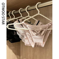 Quần lót satin phong cách Pháp sexy cho cô gái mong muốn thuần khiết, quần lót mỏng thoáng khí mùa hè cho phụ nữ, quần lót hình bướm tam giác