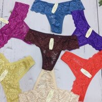 [QUẦN LÓT SEXY] SET 5 QUẦN LÓT LỌT KHE REN NỮ SIÊU SEXY