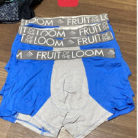 Quần Lót (Sịp) Nam BOXER FRUIT Of The LOOM Mỹ Đùi có cửa vải thun cotton Mát Nhiều Màu Họa Tiết Chính Hãng Hàng Ship US