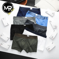 Quần Lót (Sịp) Nam BOXER UNIQLO ĐÙI Chất Vải Cotton 4D Cực Mịn Và Mát hàng xuất xịn chính hãng mr men