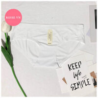 Quần Lót Su Đúc Nữ Hàng Loại 1 Không Đường Mai, Thun Lạnh, SIêu Co Dãn, Được Chọn Màu - M40kg-50kg,v2&lt;65cm,v3&lt;90cm - Trắng