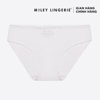 Quần Lót Thun Lạnh Viền Ren Comfort Miley Lingerie BMS - Trắng Kem - L