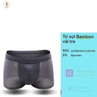 Quần lót TRAZ sịp boxer nam Bamboo kháng khuẩn - 4,6XL 105-110kg