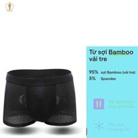 Quần lót TRAZ sịp boxer nam Bamboo kháng khuẩn - 5,6XL 105-110kg