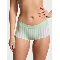 Quần lót Victoria's Secret Logo Cotton Boyshort - Print, Size XS