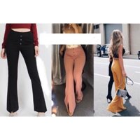 Quần Lưng Cao Ống Loe ACTIVE USA