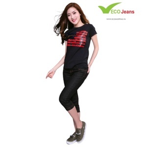 Quần lửng jean nữ Eco JL-002-M1