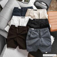Quần Lửng Kaki Nam 7 Màu, Quần Lửng Kaki Phom Trên Gối .