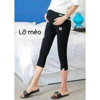 Quần Lửng Mèo Cotton - Quần Legging Co Giãn - Trahana Shop