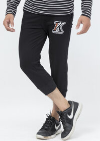 Quần lửng nam thêu Phúc An 1047 - đen - M