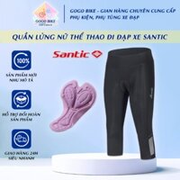 Quần lửng nữ thể thao đi đạp xe SANTIC