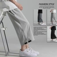 quần lửng thể thao ống rộng thời trang dành cho nam  simple quần ống rộng nam bigsize hàn quốc quần trắng nam from rộng   fashion top quần xuông nam