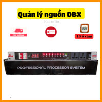 quản lý nguồn dbx 1036 -atomat và 10 cổng cắm âm thanh riêng biệt, nút tắt từng kênh