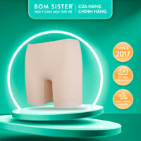 Quần mặc váy, quần đùi su đúc không lộ viền màu trơn chân ren, đáy hai lớp cotton BOMSISTER MUQD2601