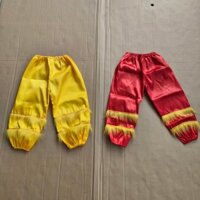 Quần múa lân sư rồng chơi Trung Thu cho trẻ em 3-5 tuổi (đỏ, vàng)