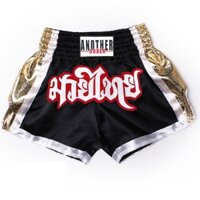 Quần Muay Thai Boxing Kickboxing Another Boxer Black Gold
