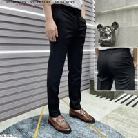 quần nam âu mix kẹp kiểu hàn quốc cao cấp công sở - phong cách hàn quốc , dáng ôm chuẩn body. QA206