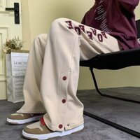 Quần Nam hiphop cổ điển kiểu Mỹ quần vệ sinh ngực to mẫu xuân thu rộng rãi thoải mái cỡ lớn thương hiệu thời trang đường phố