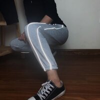 Quần nam joger bo gấu phản quang dáng suông cực đẹp