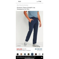 Quần Nam ống suông Oldnavy xuất xịn ( có bigsize)
