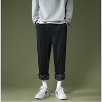 Quần Nam Trơn Bo Gấu Basic Phối Dây Rút Phong Cách Trẻ Trung Thời Trang FrancisB QUAN NAM 1000067V2