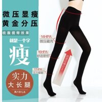 Quần nén nâng cấp 360 độ cho phụ nữ, legging giảm cân, kiểu dáng mùa xuân và mùa thu, quần tất đen, da chân trần
