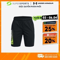 Quần Ngắn Bé Trai Under Armour Tech™ Wordmark - Đen  - 1383334-001