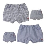 Quần ngắn cho bé trai, 100% Cotton, Shorts, MIKIHOUSE, [12-1401-845]