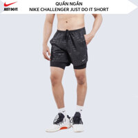 Quần ngắn nam nữ Challenger Just Do It Printed Short ; Quần đùi NIKE thể thao, chạy bộ, tập gym, mặc hàng ngày