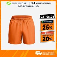 Quần Ngắn Nam Under Armour Essential Volley - Cam  - 1377191-810