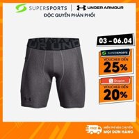 Quần Ngắn Nam Under Armour Heatgear® Compression - Xám  - 1361596-090