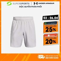 Quần Ngắn Nam Under Armour Tech™ Woven Wordmark - Xám  - 1383356-014