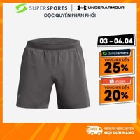 Quần Ngắn Thể Thao Nam Under Armour Launch 5 Inch - Xám  - 1382617-025