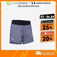 Quần Ngắn Thể Thao Nữ Under Armour Launch Sw ''Go Long'' - Tím  - 1342841-001