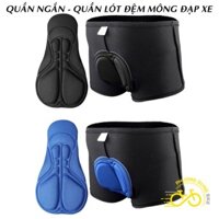 Quần ngắn xe đạp - Quần lót đệm mông đi xe đạp