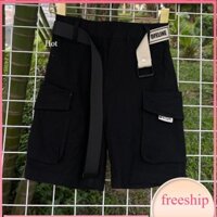 Quần ngố cho bé size đại, Quần Kaki bé trai 4-10 tuổi túi hộp chữ MTTJ vải mềm mỏng kiểu dáng khỏe khắn thời trang