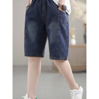 Quần ngố jean nữ màu xanh lá cây sáng đủ size 40-90kg mã J1