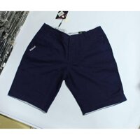 Quần Ngố kaki nam màu xanh than