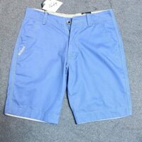 Quần Ngố kaki nam màu xanh dương nhạt