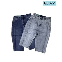 Quần Ngố Nữ Form Skinny Jeans Co Giãn Lưng Cao QJ322