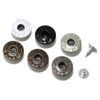 Quần Ngực Nút Đa Năng Màu Lắc Đầu Nút Nút Dành Cho Nữ Quần Áo Nút Quần Jean Nút Khóa I