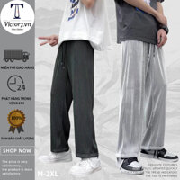 Quần Nhung Kẻ Sọc Màu Trơn Dáng Rộng Phong Cách Retro Thời Trang Cho Nam Và Nữ quần baggy quần jogger nam quần ống rộng nam quần thể thao nam quần linen nam